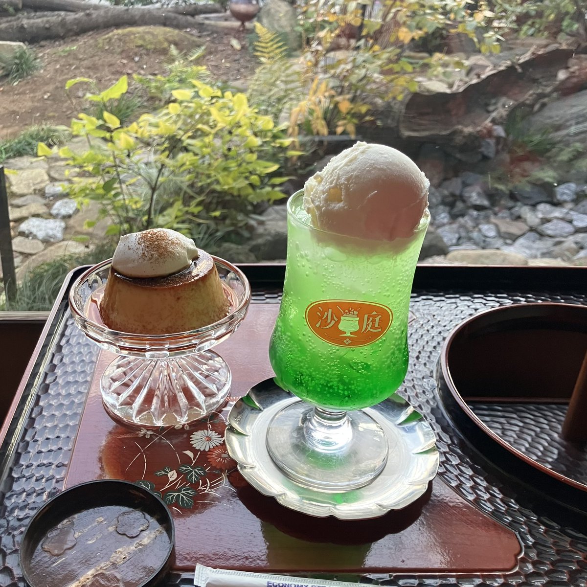 inl75v's tweet photo. 下北沢にある住所非公開の古民家喫茶店『沙庭』
ここでしか味わえない雰囲気で、とてもいい時間を過ごせた🐈 https://t.co/ZtY875aOYq