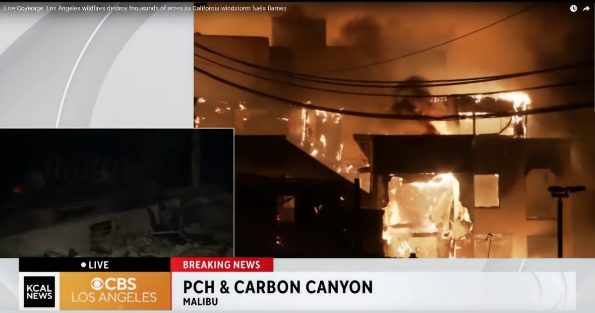 I'm watching live coverage of the fires in Los Angeles, and it's heartbreaking. I know that even if you haven't lost a home or a loved one, everyone is affected - if "only" by the smoke that blankets the area.

My heart goes out to all of you in the area.  💔