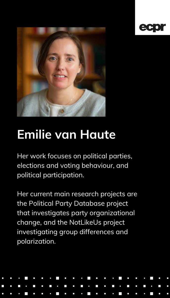 (🧵5/7)  Meet <a href="/Emilie_vanHaute/">Emilie van Haute</a>!0.