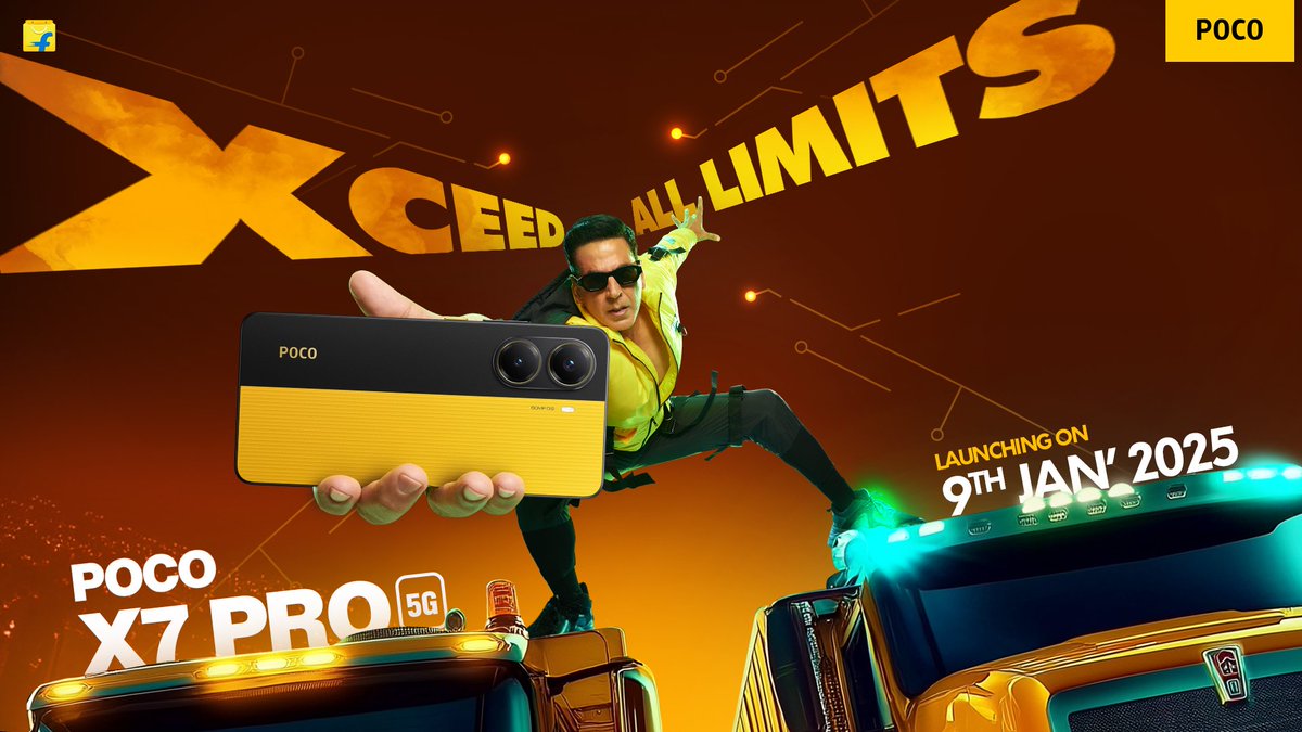 GauravAkshay16's tweet photo. #AkshayKumar𓃵 joins @IndiaPOCO as their New Brand Ambassador. 
#POCOX75G #POCOX7Pro #POCOX7Series #POCOX75G #POCOX7 #pococ755g #IndidaPoco 
#AkshayKumar https://t.co/iVet9Brdzu