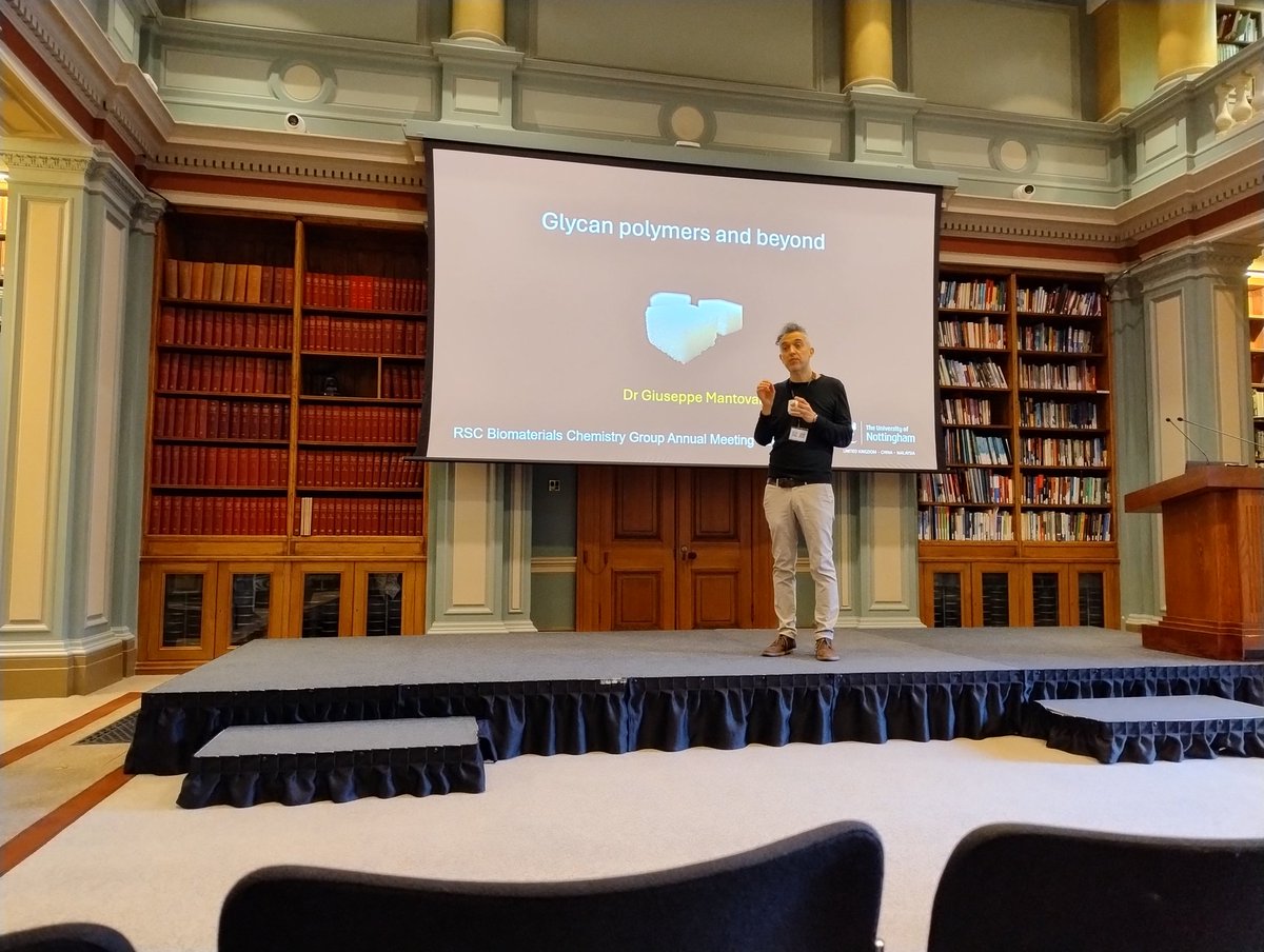 Fab talk about glycocoding <a href="/RSCbiomatchem/">RSCbiomatchem</a>