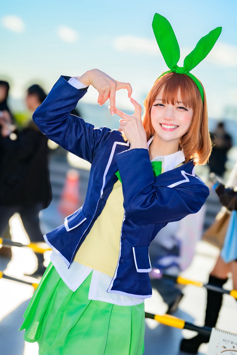 neko_maaaru's tweet photo. 2024.12.29
C105 1日目
桃辿まいる(@s_mile_n)さん
撮影ありがとうございました。

五等分の花嫁/中野四葉

#コミケ #冬コミ #C105 #C105_cos #C105コスプレ https://t.co/i8uOcWRWRq