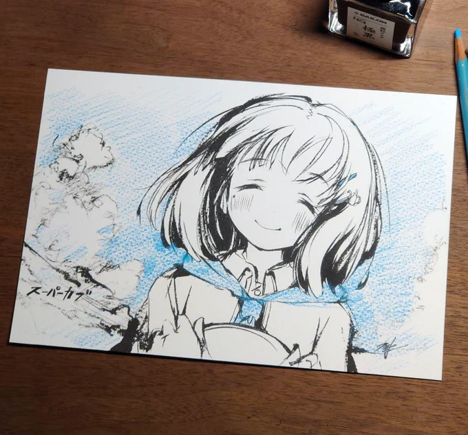 #恵庭椎生誕祭2025 椎ちゃんおめでとう!過去絵たくさんにて御免! #スーパーカブ 