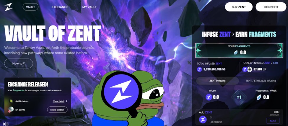 Make sure you're putting that ZENT in the vault and earning rewards while the market is at a sale price. Stake some RON also in zentry validator! Are you staking enough? 🫡