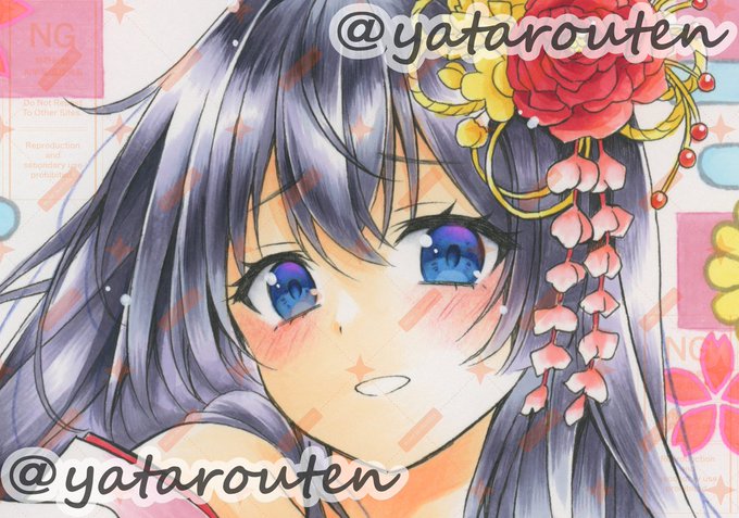 pixivFANBOX更新しました💫
これからも土曜日の夜9時に更新がんばります✨
https://t.co/RRDKoaAKAG
#手描きイラスト #コピックイラスト 