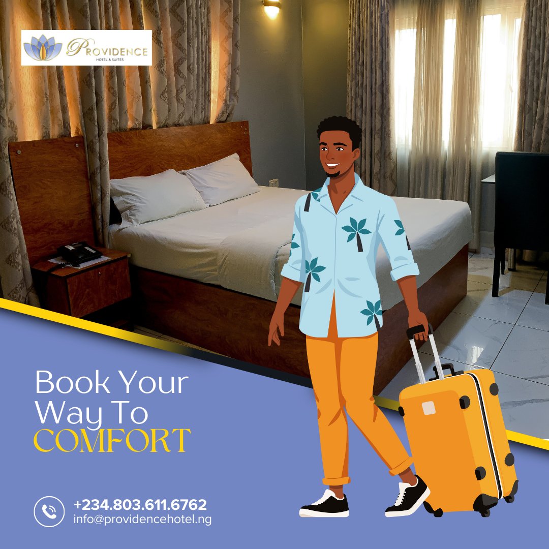 Experience a perfect blend of luxury, relaxation, and impeccable service. From our   well-appointed rooms to unmatched hospitality, your comfort is our priority.

#BookYourComfort #AbeokutaLuxuryHotels   #TopNotchHospitality #StayInAbeokuta #BestHotelExperience