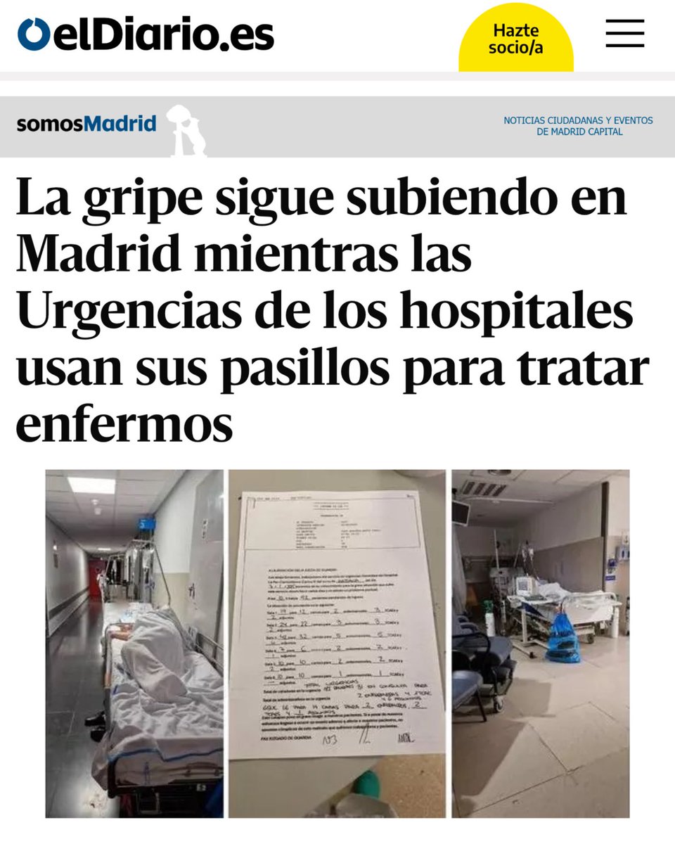 Monica_Garcia_G's tweet photo. Para enfrentar la epidemia de gripe se necesita prevención, vacunación y planificación. Algunas CCAA del PP, que hoy tienen sus urgencias saturadas, vetaron un plan común con indicadores y estrategias para minimizar el impacto.

Pongamos la salud por encima del partidismo. https://t.co/XXMNIprtsC