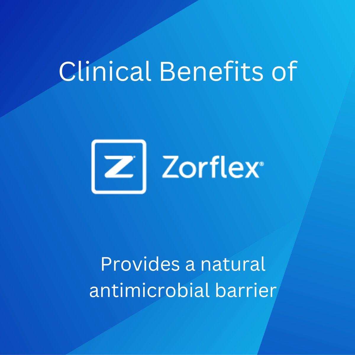 <a href="/Zorflex/">Zorflex</a>® provides a naturally effective antimicrobial barrier for up to 7 days. This is a benefit over other activated carbon dressings because of its unique pore structure.

Try <a href="/Zorflex/">Zorflex</a>® today zorflex.com

#antimicrobial #woundcare #tissueviability #activatedcarbon