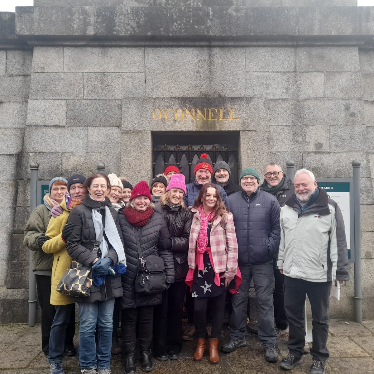 Our 2nd group of Regional Tour Guides visiting the O'Connell Tower at Glasnevin Cemetery. Thanks to Niamh for a great tour. <a href="/ThisisFET/">thisisFET</a> <a href="/DDLETB/">Dublin & Dún Laoghaire ETB</a> #Heritage #Dublin