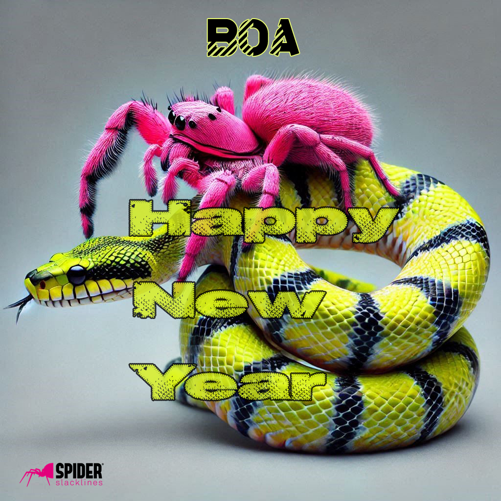 EXALERtw's tweet photo. BOA
Happy New Year
#エクスエイラー #exaler #スラックライン #slackline
#スラックライン体験会 #スラックライン初心者 #トリックライン #trickline
#spiderslacklinesjapan #spiderslacklines #highline #ハイライン #ロングライン #theslackinovshop #slacklife #highlinefreestyle https://t.co/HUAMZRfiz7