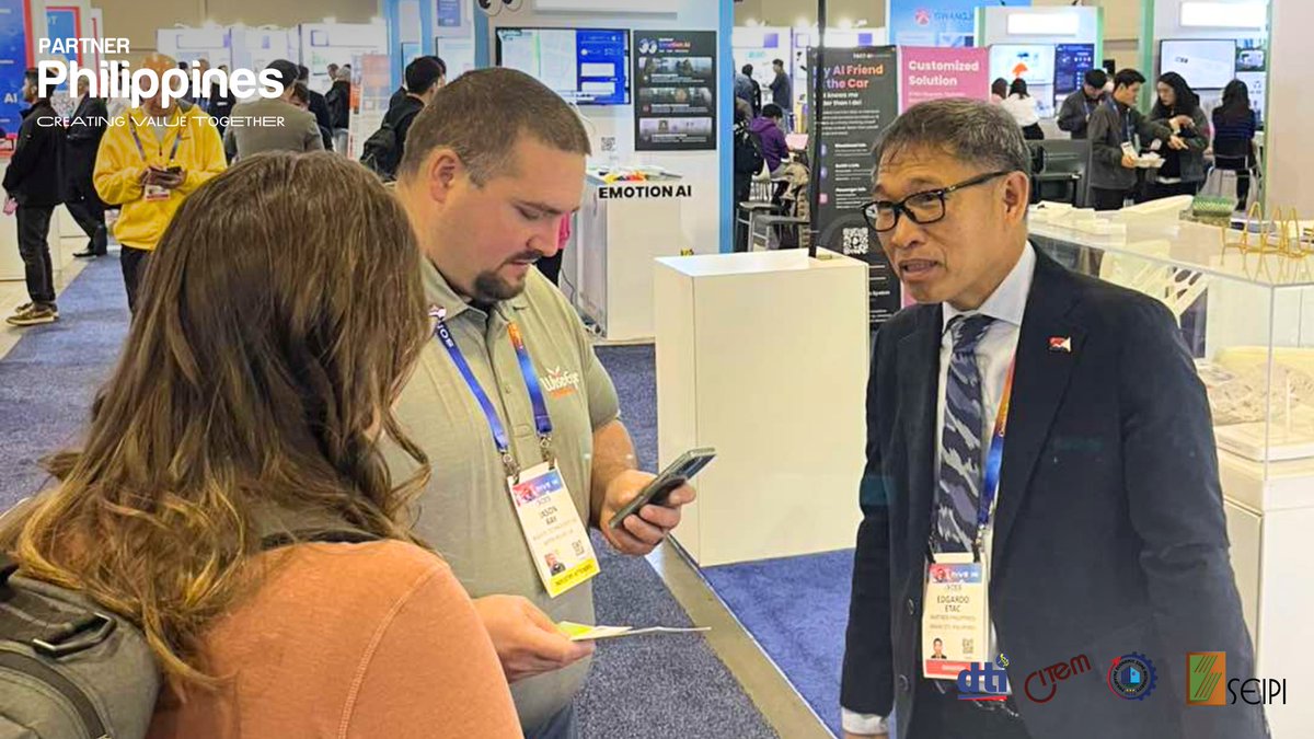 CITEMPh's tweet image. Drawn by the promise of high-quality electronics and electrical innovations, attendees explored offerings from some of the Philippines&apos; leading tech and allied services companies at #CES2025.

CES 2025:
📅 7-10 Jan 2025
🌎 Las Vegas, USA

Learn more: citem.ph/p/56b62f