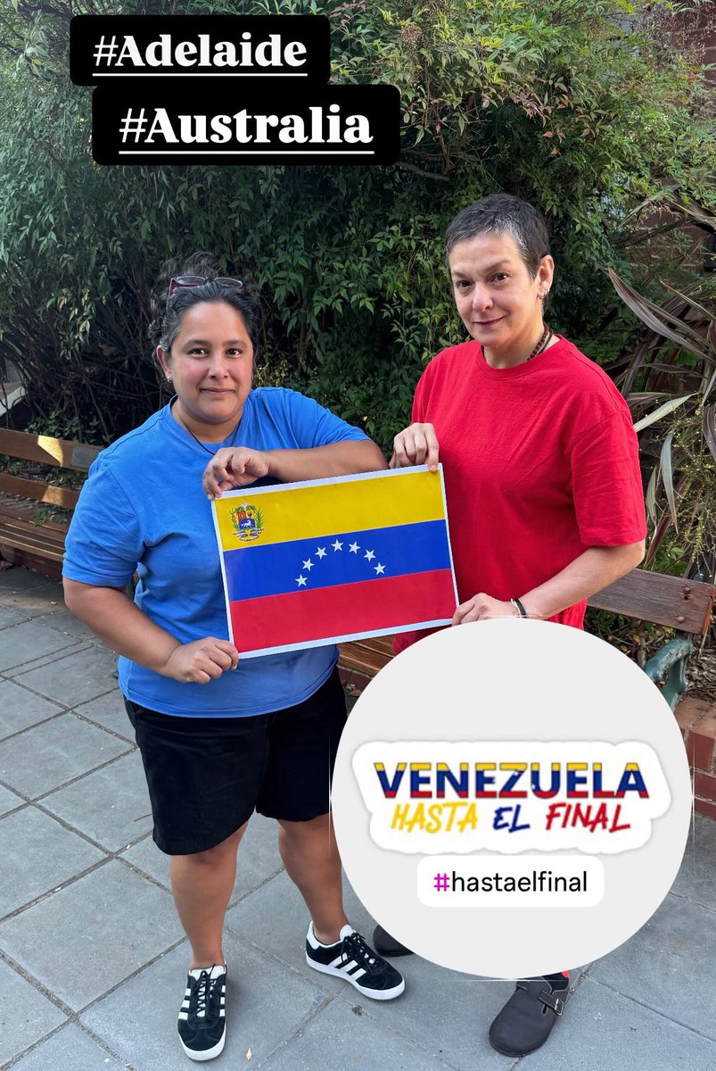 #HastaElFinal #Venezuelalibre <a href="/MariaCorinaYA/">María Corina Machado</a> Contigo Hasta el Final