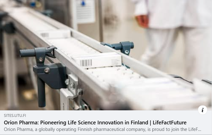 LifeFactFuture initiative aligns perfectly with Orion’s strategy to leverage digital transformation for improved patient outcomes and operational efficiency, writes Director Veera Kotiranta at the #LFF blog post:
sites.utu.fi/lifefactfuture…