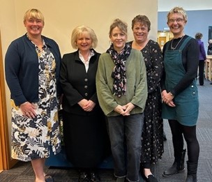 Fabulous five achieve the NOCN Level 4 Diploma in Advanced Practice Funeral Celebrancy!

The course is available to all practicing celebrants. For information: email info@civilceremonies.co.uk, call 01480 276080 and look at: civilceremonies.co.uk/level-4-diplom…