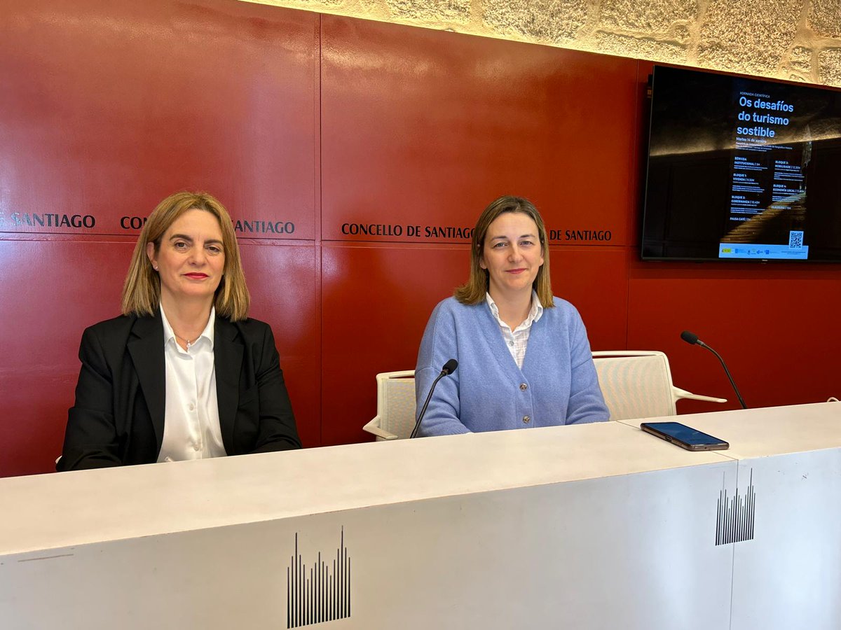 🧳✈️O Concello e a USC organizan a xornada “Os desafíos do turismo sostible” o vindeiro martes 14

💬aberto a todas as persoas interesadas en participar

🗓️ 14 XAN - 9 h
📍 Facultade de Xeografía e Historia
+info👉 i.gal/U7e9E