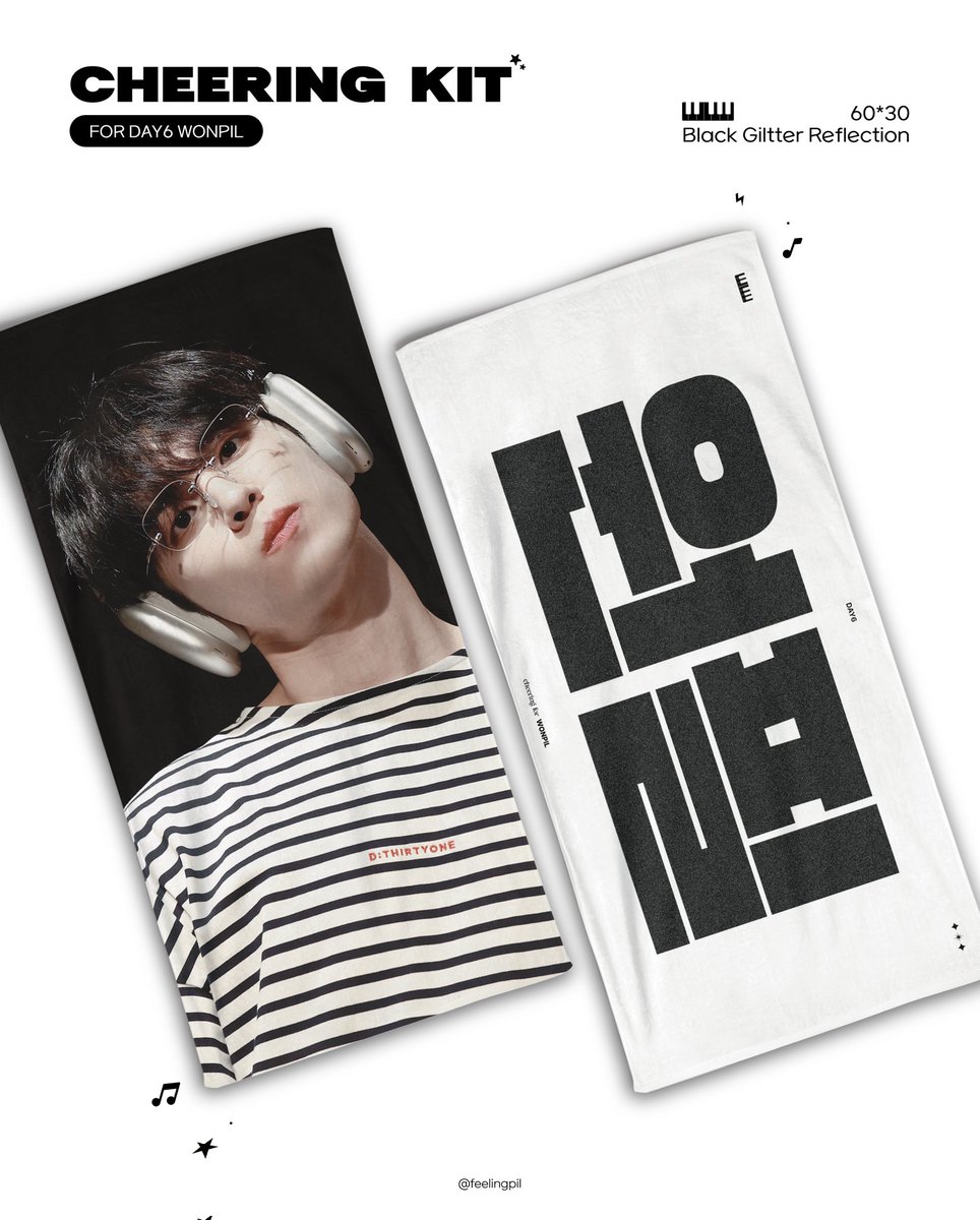 feelingpil's tweet image. 𝖢𝗁𝖾𝖾𝗋𝗂𝗇𝗀 𝗄𝗂𝗍 𝖿𝗈𝗋 𝖶𝖮𝖭𝖯𝖨𝖫  (재판)

✴︎ 1.9 - 1.13
✴︎ witchform.com/deposit_form.p…

#원필 #WONPIL #DAY6 
RT 추첨 1분께 슬로건을 보내드립니다