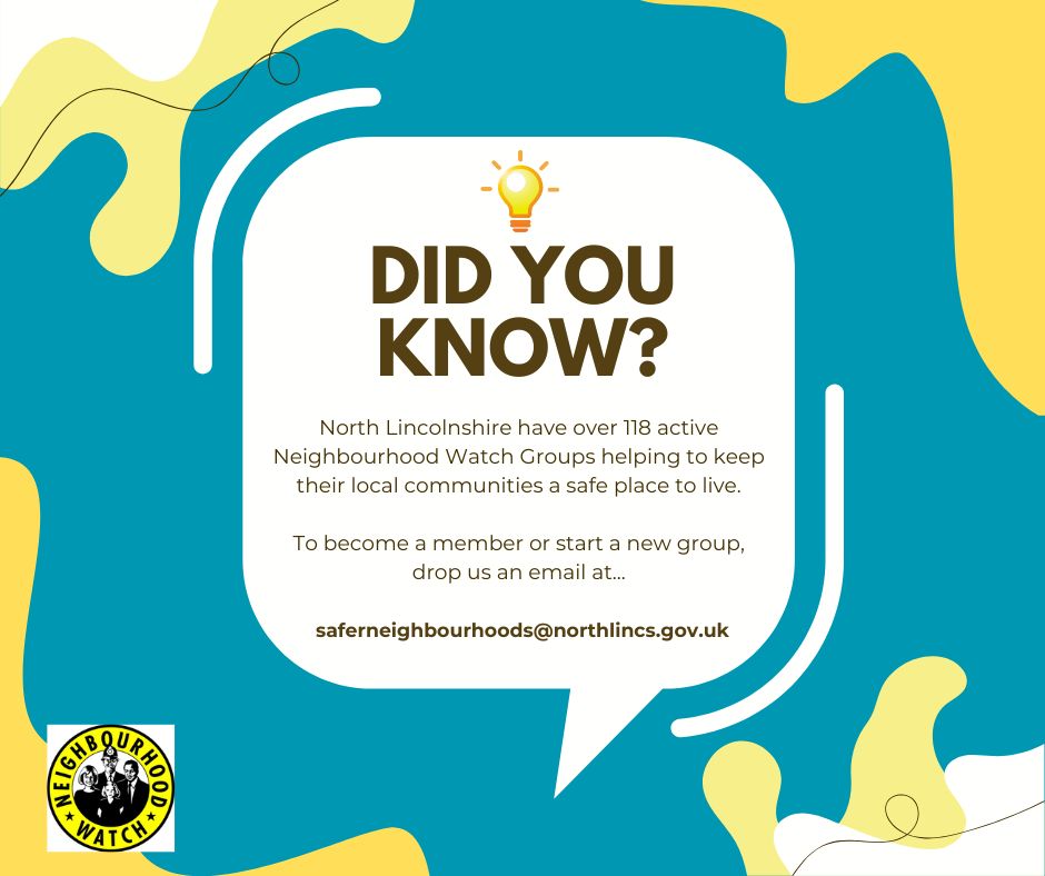 DID YOU KNOW? 💡

#neighbourhoodwatch