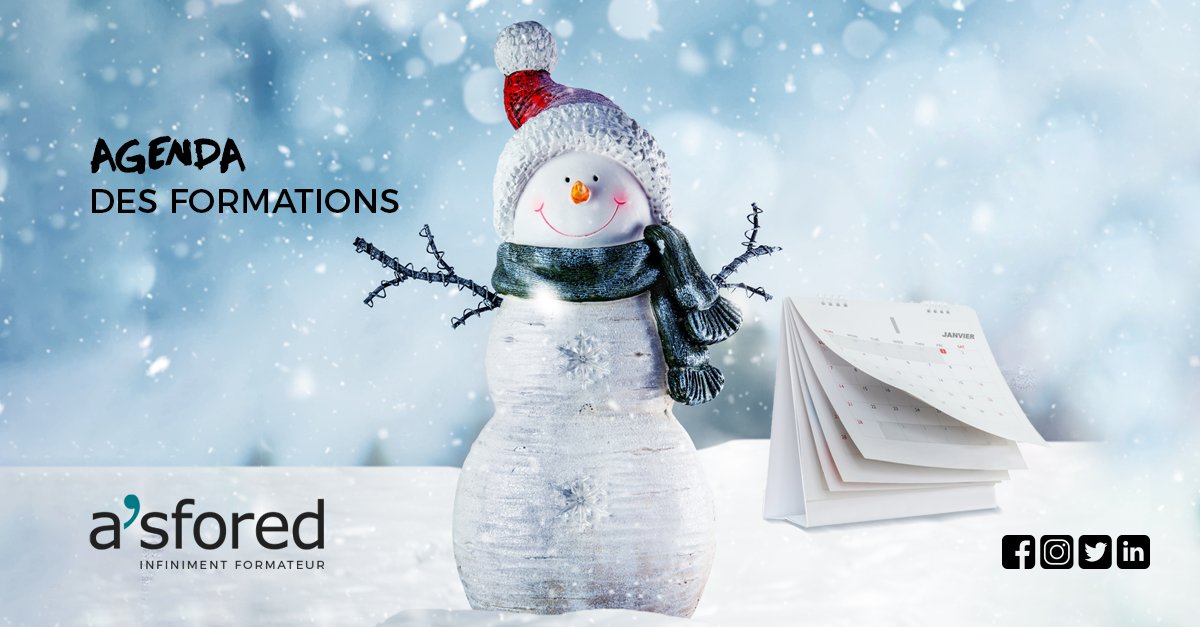 Découvrez sans attendre les formations Asfored Edinovo prévues pour janvier, février et mars 2025 !
Une question ou besoin d'information ? Contactez-nous en message privé ou dans les commentaires, nous sommes là pour vous répondre. 
📩 inter@asfored.fr
tinyurl.com/AGENDAFORMA