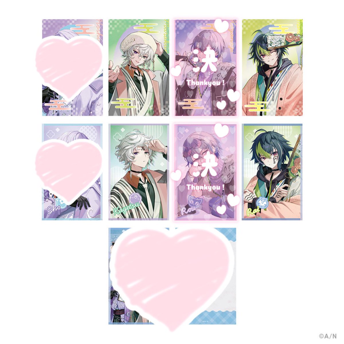 【譲渡】にじさんじ Dytica Happy Pack 2025 チェキ風カード

譲、求）画像参照

⿻ OSにて70枚予約済み
⿻ 再販分のため3月下旬以降に商品到着予定

お気軽にお声掛けください✿