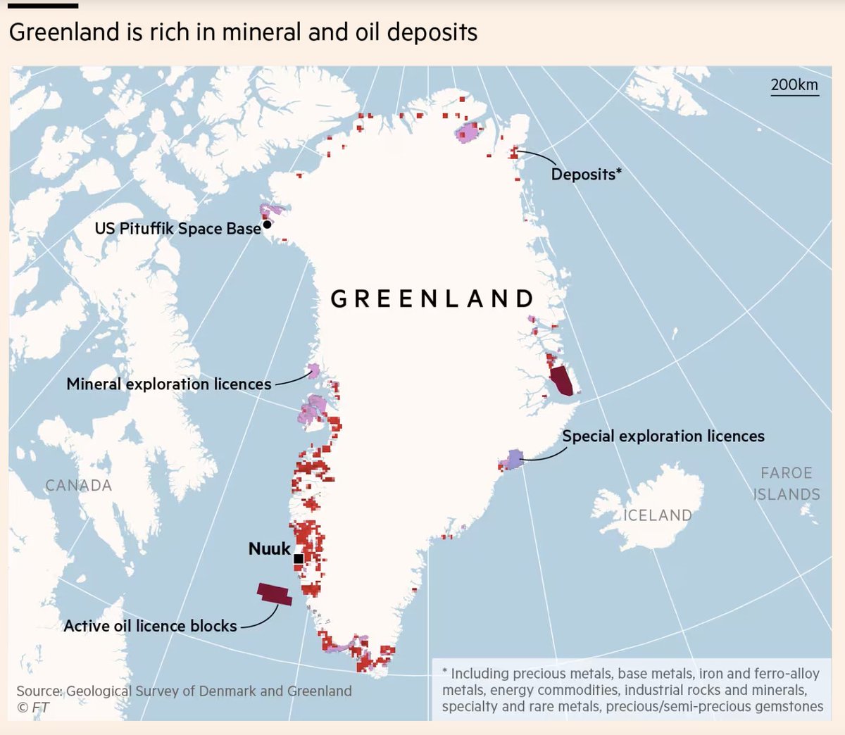 Rich in resources, the world’s largest non-continental island may have only 57,000 inhabitants but it has an outsized role in security matters. Here's why Donald Trump wants Greenland: on.ft.com/4gNOJ0S