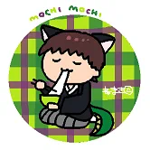 今年のもちもち( ˘ ω ˘ )蛇は耳が無くて頭がさみしかったのでねこやなぎくんにしてみた 