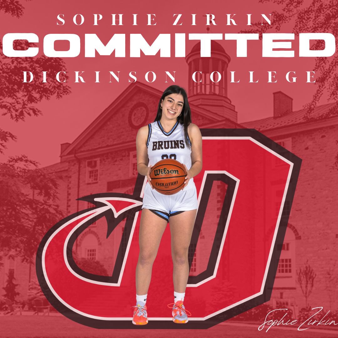 I am so excited to announce my commitment to continue my academic and athletic career at Dickinson College!  I am so thankful to my friends, family and coaches for the support they have given me throughout this process! I would especially like to thank my Dad for being the best
