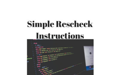 REScheckHelp's tweet photo. Simple Rescheck Instructions
https://t.co/GpR6PvGyBU https://t.co/FwxrW9Ahyb