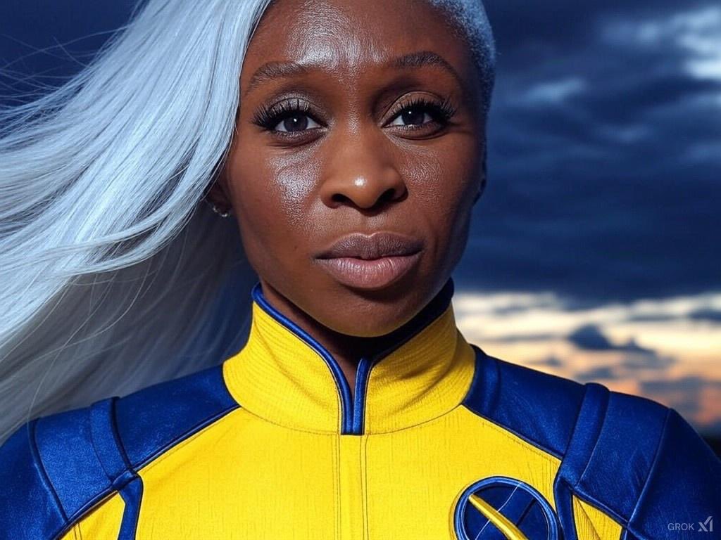 cafe_connerds's tweet photo. Le pedí a #Grok2 imágenes de #CynthiaErivo cómo #Storm https://t.co/WvaDGw7sAv