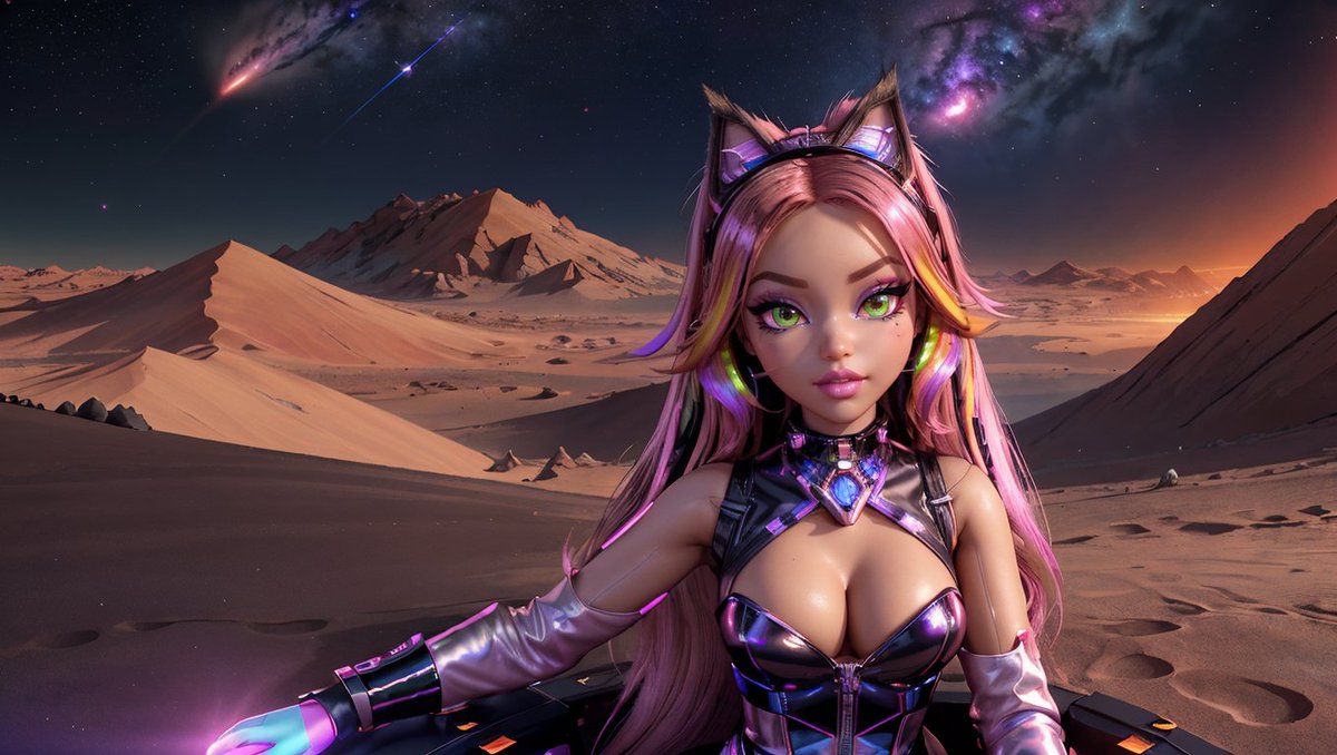 jen_a_i_'s tweet photo. Starting off the New Year with some cat girls on Mars 🌌🪐
.
.
#cutecharacters #aiartcommunity #stablediffusion
#mars #catgirl #jenninexusai #aiblog https://t.co/0Y53oxbmf7