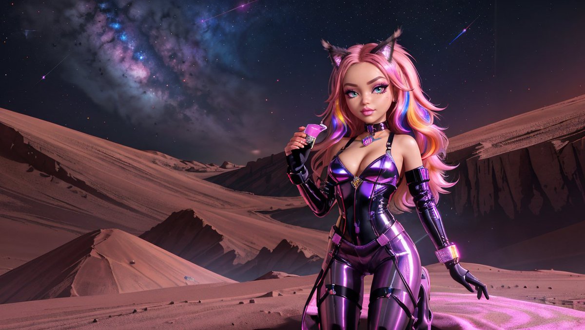 jen_a_i_'s tweet photo. Starting off the New Year with some cat girls on Mars 🌌🪐
.
.
#cutecharacters #aiartcommunity #stablediffusion
#mars #catgirl #jenninexusai #aiblog https://t.co/0Y53oxbmf7