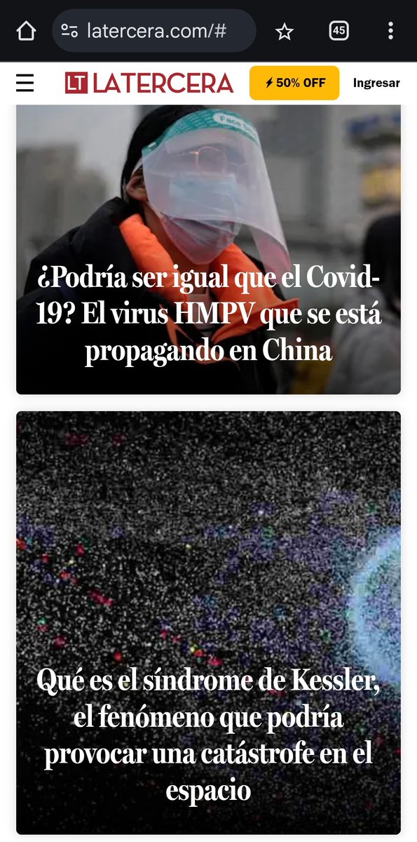 Ante el pobre y reiterativo contenido de <a href="/latercera/">La Tercera</a> online, ahora buscan clicks y permanencia en el sitio de la con "noticias" y sensacionalistas.