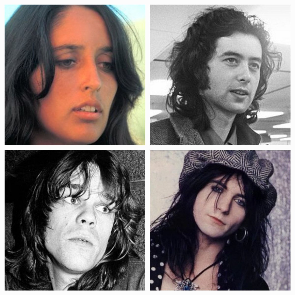 808CWC's tweet photo. Happy Birthday(s):
Joan Baez (84)
#DiamondsAndRust
Jimmy Page (81)
#LedZeppelin
#TheFirm
#GuitarGod
David Johansen (75)
#NewYorkDolls
#BusterPoindexter
Phil Lewis (68)
#LAGuns
Eric Erlandson (60)
#Hole
Dave Matthews (58)
#Crash
Steve Harwell (58) d. 2023 (56)
#SmashMouth https://t.co/08qMabPy4l