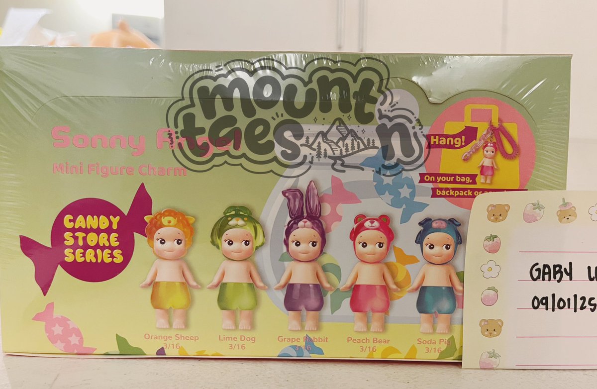mounttaesan's tweet photo. ɞ  wts lfb ph  ʚ 

    𐚱 Sonny Angel Candy Store Series
    . . . Php 9000 for the set
    . . . 1 week DOP w 1k DP (prio payo)

    𓄲 sealed set (may contain secret)
    𓄲 onhand
    𓄲 loc: Taytay Rizal (j&amp;t or sdd) https://t.co/vRBNnlDIi0