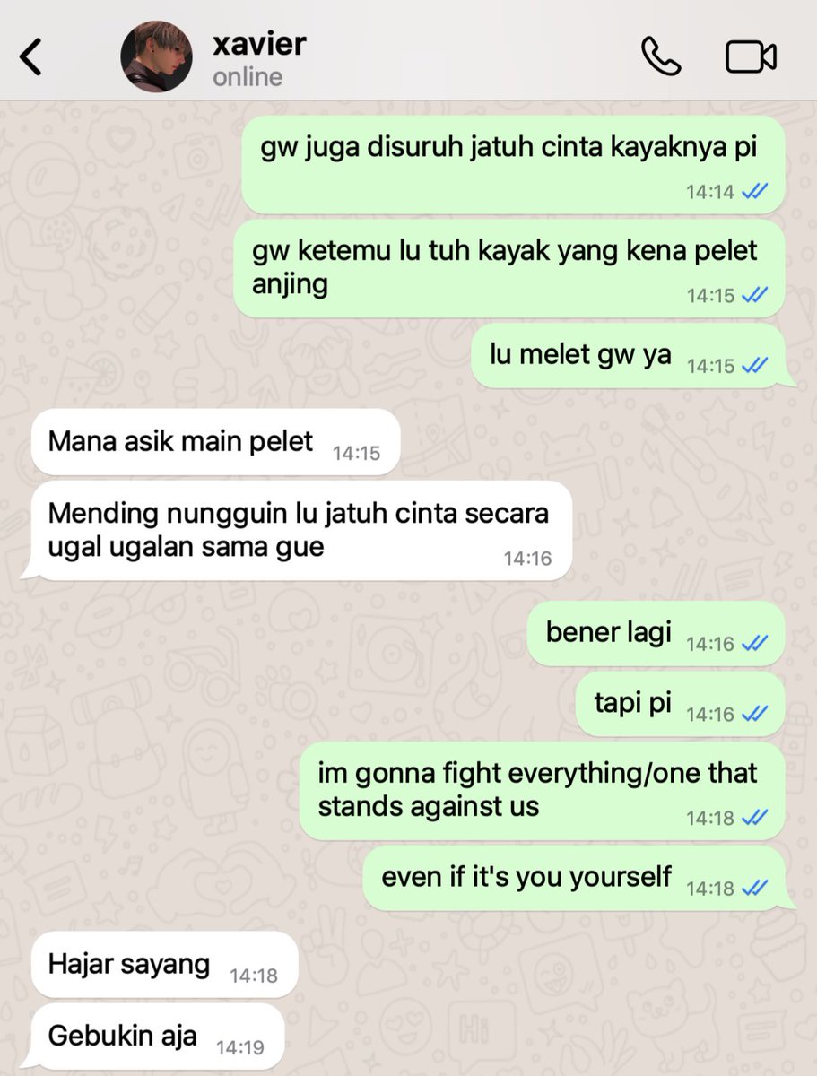 xavier x mc (lucy)

— did we meet for a reason?