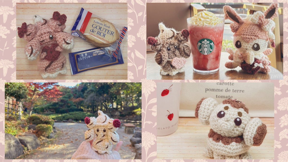 alcremie_Ruby's tweet image. #2025年になったのでフォロワーさんに自己紹介しようぜ
・マホイップ最推し、ポケモン箱推しの社畜
・推しのグッズが出ると発狂する
・ぬい、あみぐるみ、お菓子、その他いろいろつくるのがすき
・ランクマ、色証厳選、リボンコンプなど
・全国ポケセン制覇が夢(11店舗訪問済)
・仲良くしてください🫶