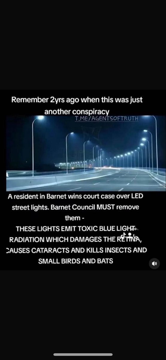 Barnet Council MUST remove radiation emitting LED streetlights after local resident wins court case!!
<a href="/BhamCityCouncil/">Birmingham City Council</a> when will you be responding to the people of #Birmingham regarding the illegal levels of radiation your streetlights are emitting, along with the 5G masts.. The