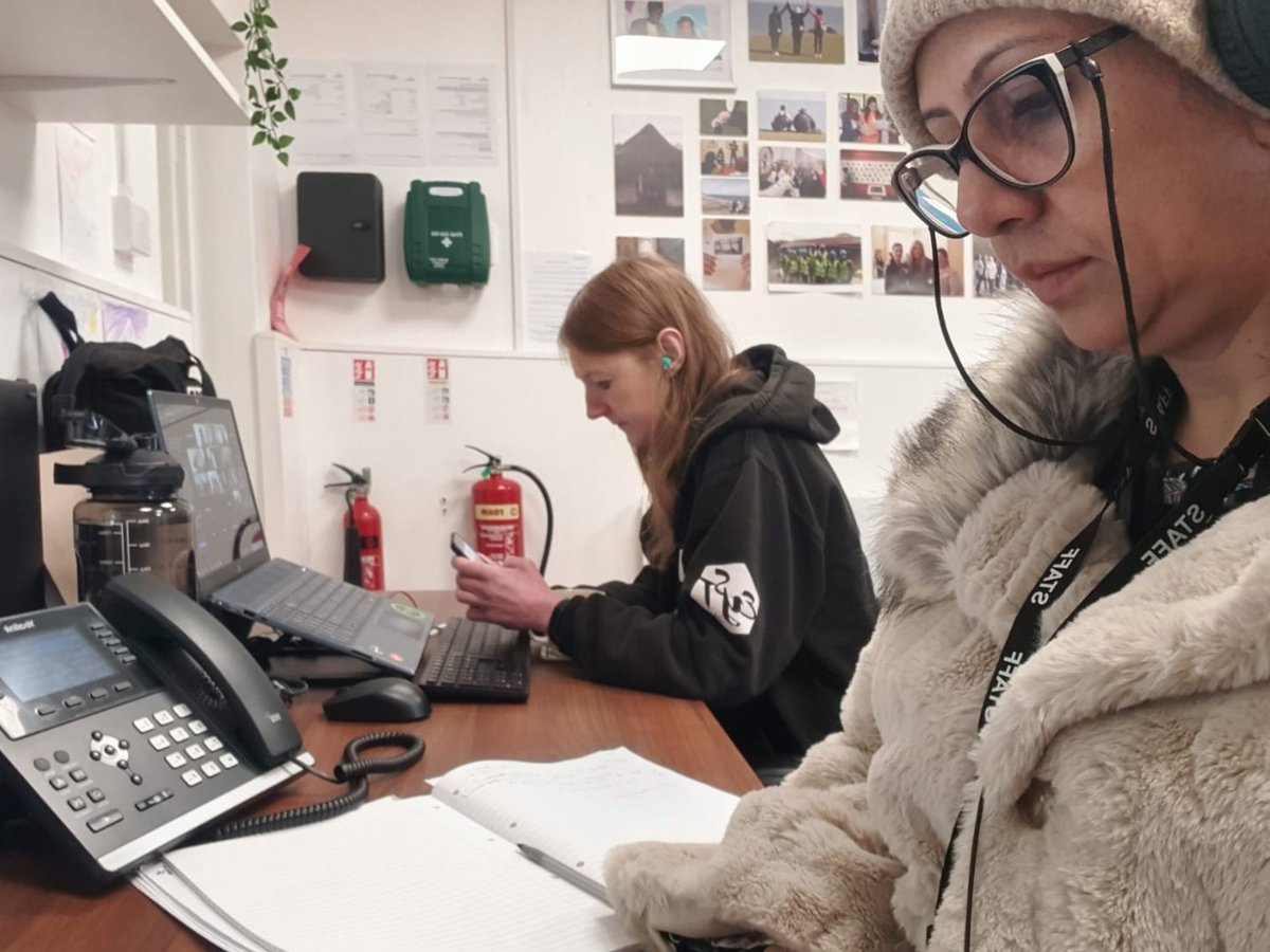 Busy start to the new year for our Sanctuary Team, who  work tireless to support our clients. Working in the third sector is viewed by some as "easy work" but the work is anything but that! 

Our support is only possible through the dedication of our staff &amp; volunteers #thankyou
