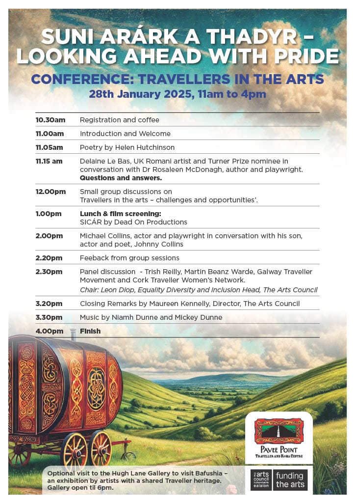 Martin (Beanz) Warde (@martinbeanz) on Twitter photo I'll be sitting on a panel discussing Traveller participation in the Arts in Ireland. <a href="/PaveePoint/">Pavee Point</a> and <a href="/artscouncil_ie/">The Arts Council / An Chomhairle Ealaรญon</a> have come together to hold this conference, and in my view,it's badly needed. Our best and brightest creatives haven't even been found yet. Here's to the futureโค๏ธ I'll be sitting on a panel discussing Traveller participation in the Arts in Ireland. <a href="/PaveePoint/">Pavee Point</a> and <a href="/artscouncil_ie/">The Arts Council / An Chomhairle Ealaรญon</a> have come together to hold this conference, and in my view,it's badly needed. Our best and brightest creatives haven't even been found yet. Here's to the futureโค๏ธ