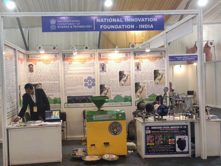 nifientrec's tweet photo. #Grassroots #Innovation, Modified Boiler, developed by Shri Subhash Ola at 18th Pravasi Bharatiya Divas Convention 2025!

It reduces fuel consumption by upto 50% &amp; reduces water consumption by upto 98%. It is being used in food processing, textile, plywood, &amp; chemical industries. https://t.co/LZGoCcv5vO