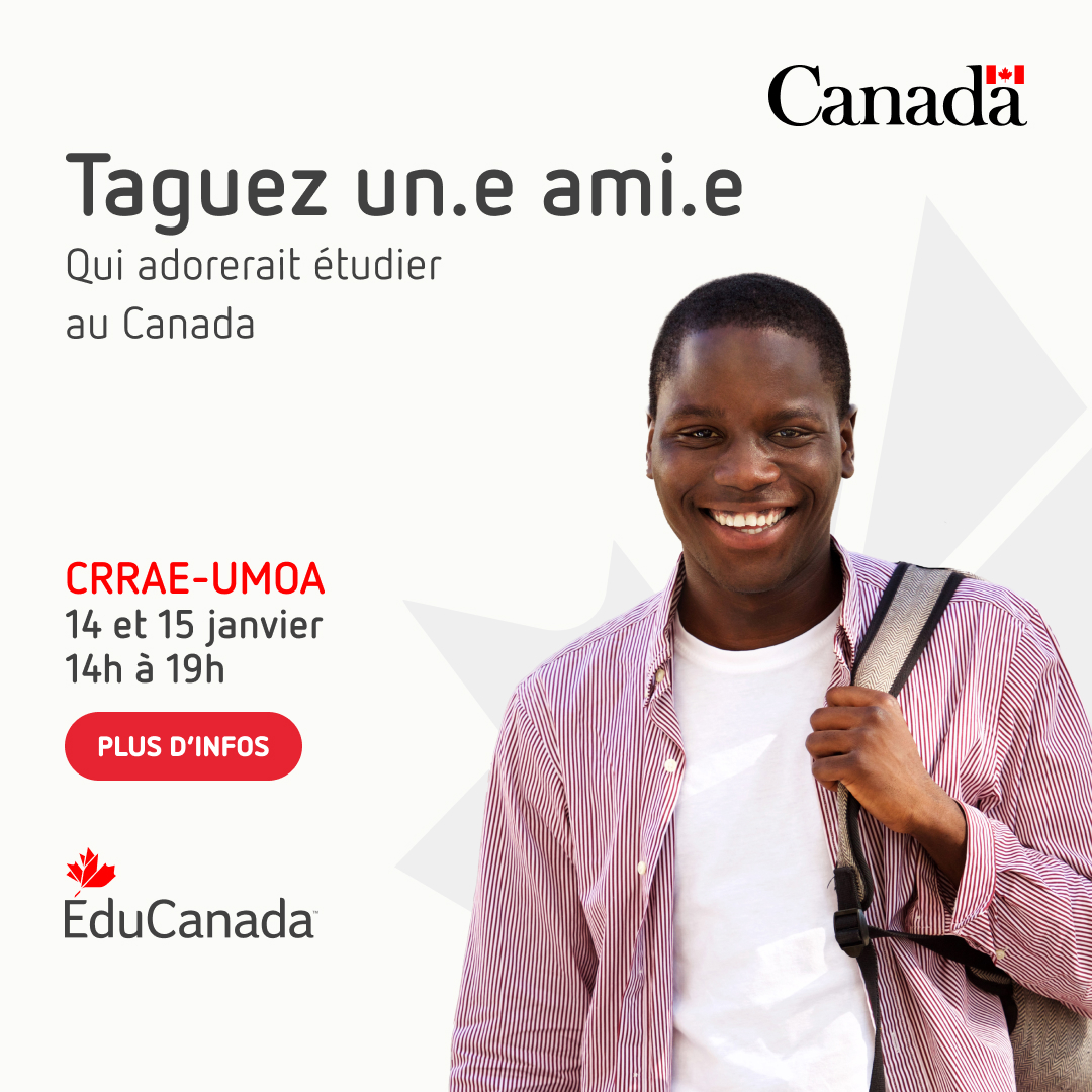 AmbCanCI's tweet photo. 🚨🎓🇨🇦 ÉVÉNEMENT OFFICIEL | Salon #ÉduCanada
Découvrez cet événement unique et trouvez le programme idéal pour vous

INSCRIVEZ-VOUS GRATUITEMENT SUR : https://t.co/mlXIElJNUT

Rappel Important : l'inscription est obligatoire pour participer au salon.
#étudierauCanada https://t.co/SxT8Wgby4b