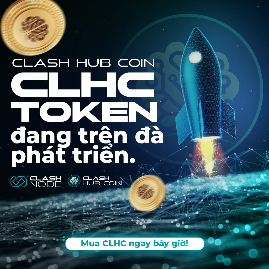 ClashNode's tweet photo. 🌟 Clash Hub Coin Token (CLHC) đang trên đà phát triển.

📈 Tại sao nên đầu tư vào CLHC?

💰 Giá hiện tại: $0.012 – Cơ hội hoàn hảo để tham gia.
Tiềm năng tăng trưởng vượt trội.

🔗 Đảm bảo token của bạn ngay hôm nay:
👉 https://t.co/O1sq0UyzNc https://t.co/YHu7hdgLcW