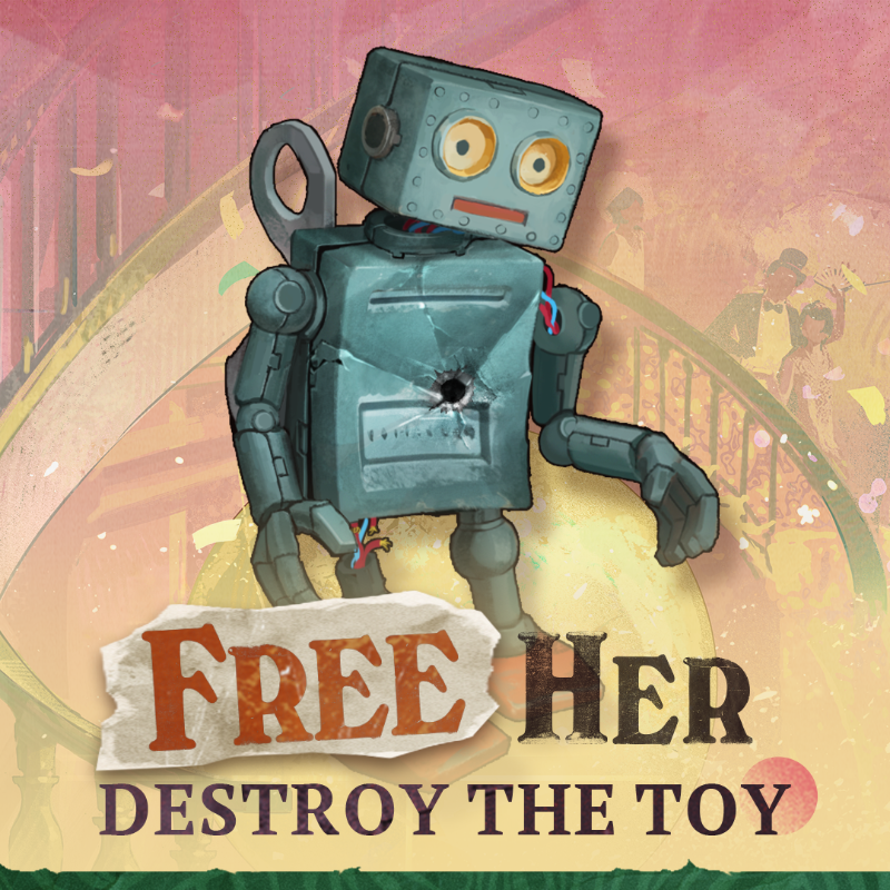 Reverse1999_GL's tweet photo. Bound with Anjo Nala | Post Event

Shackled by a wind-up toy, Anjo Nala is bound to fulfill every command of its master. By a strange twist of fate, the toy is now in your possession. 

How will you wield this toy? Post for merch gift chance.

#BoundwithAnjoNala #Reverse1999