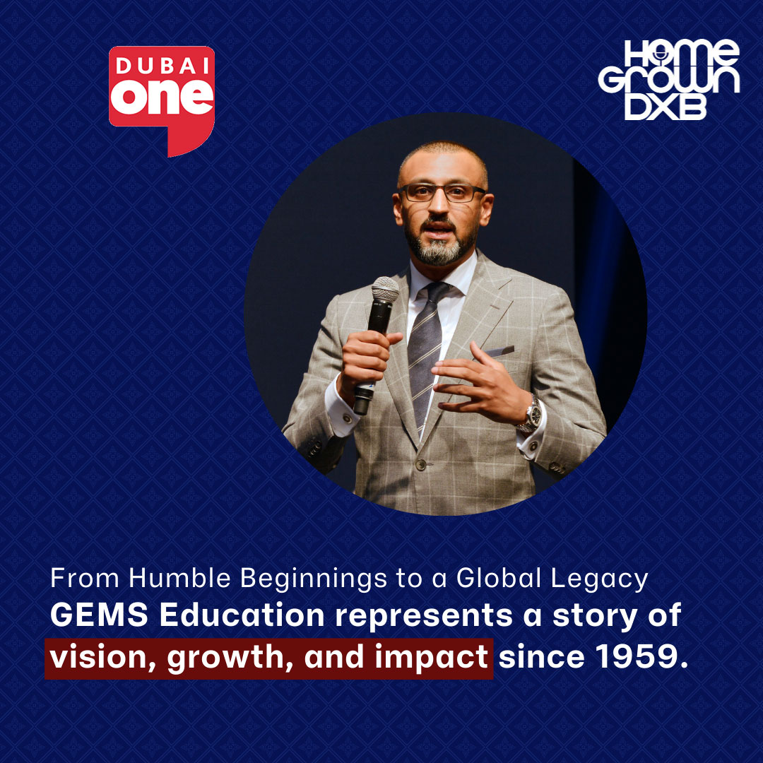 DubaiOneTV's tweet image. Meet Dino Varkey, the leader shaping GEMS Education into a global powerhouse! From humble beginnings in Dubai to a legacy that spans continents, GEMS is redefining private education worldwide.

Catch #HomegrownDXB this Saturday at 8 PM on #DubaiOneTV and all podcast platforms!
