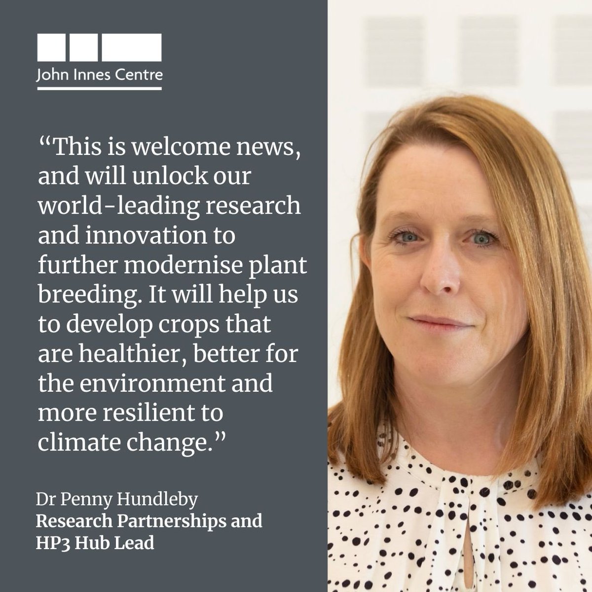 John Innes Centre (@johninnescentre) on Twitter photo Secretary of State for the Environment, Food and Rural Affairs <a href="/SteveReedMP/">Steve Reed MP</a> <a href="/DefraGovUK/">Defra UK</a> has just announced <a href="/oxfordfarming/">Oxford Farming Conference</a> that secondary legislation to implement the Precision Breeding Act (for plants) will be introduced to Parliament by the end of March 2025 Secretary of State for the Environment, Food and Rural Affairs <a href="/SteveReedMP/">Steve Reed MP</a> <a href="/DefraGovUK/">Defra UK</a> has just announced <a href="/oxfordfarming/">Oxford Farming Conference</a> that secondary legislation to implement the Precision Breeding Act (for plants) will be introduced to Parliament by the end of March 2025