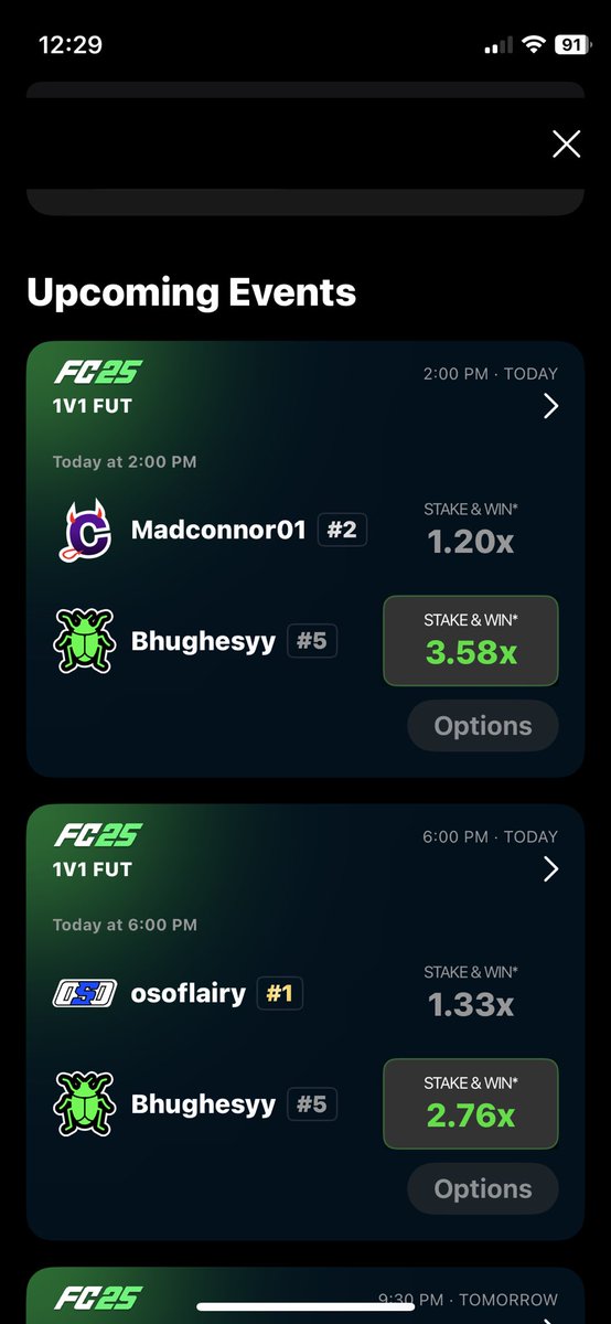 Two big games today on <a href="/1v1Me/">1v1Me</a> 🫡

Big chance to move up on the leaderboards, let’s see how we do💯