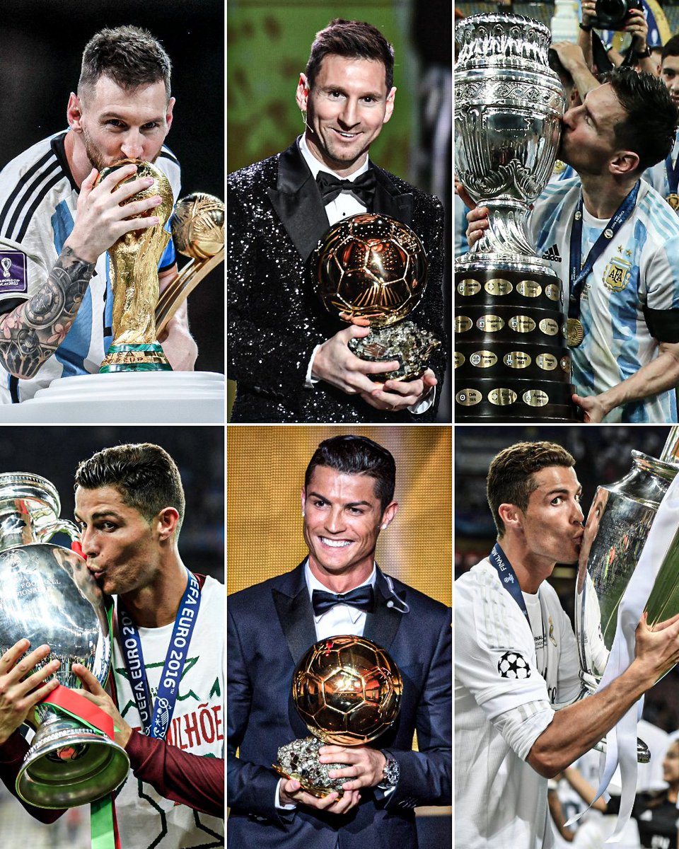 ESPNFC's tweet photo. Is 2025 the year Messi and Ronaldo retire? 😕 https://t.co/H1LZ7cuEYA