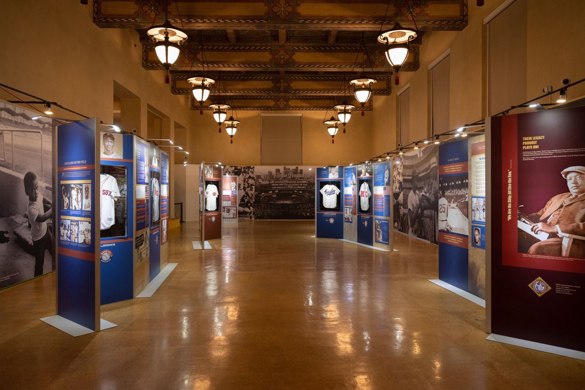 The <a href="/ExhibitAssociat/">Exhibit Associates</a> Team was honored to help design and then build &amp; deploy this amazing traveling exhibit from <a href="/NLBMuseumKC/">Negro Leagues Baseball Museum</a> : Barrier Breakers.    Find out more here: barrierbreakers.nlbm.com  #exhibit #display #history