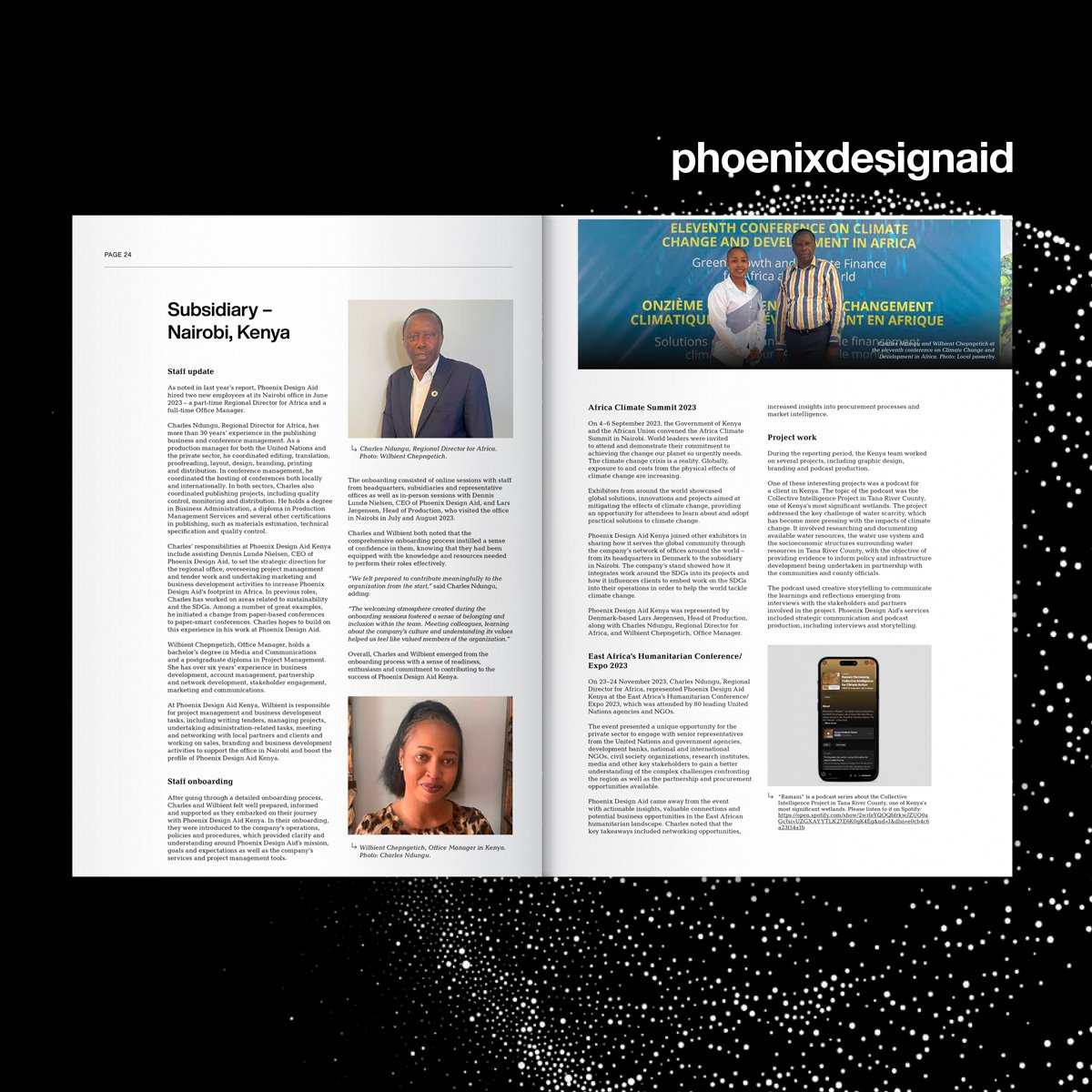 Strengthening our local development in #Africa 🌱 Our Nairobi office has been instrumental in providing seamless, locally grounded services. With great efforts from our team, we remain committed to global impact and #sustainability 🔗 Read more here: t.ly/_Rr-1