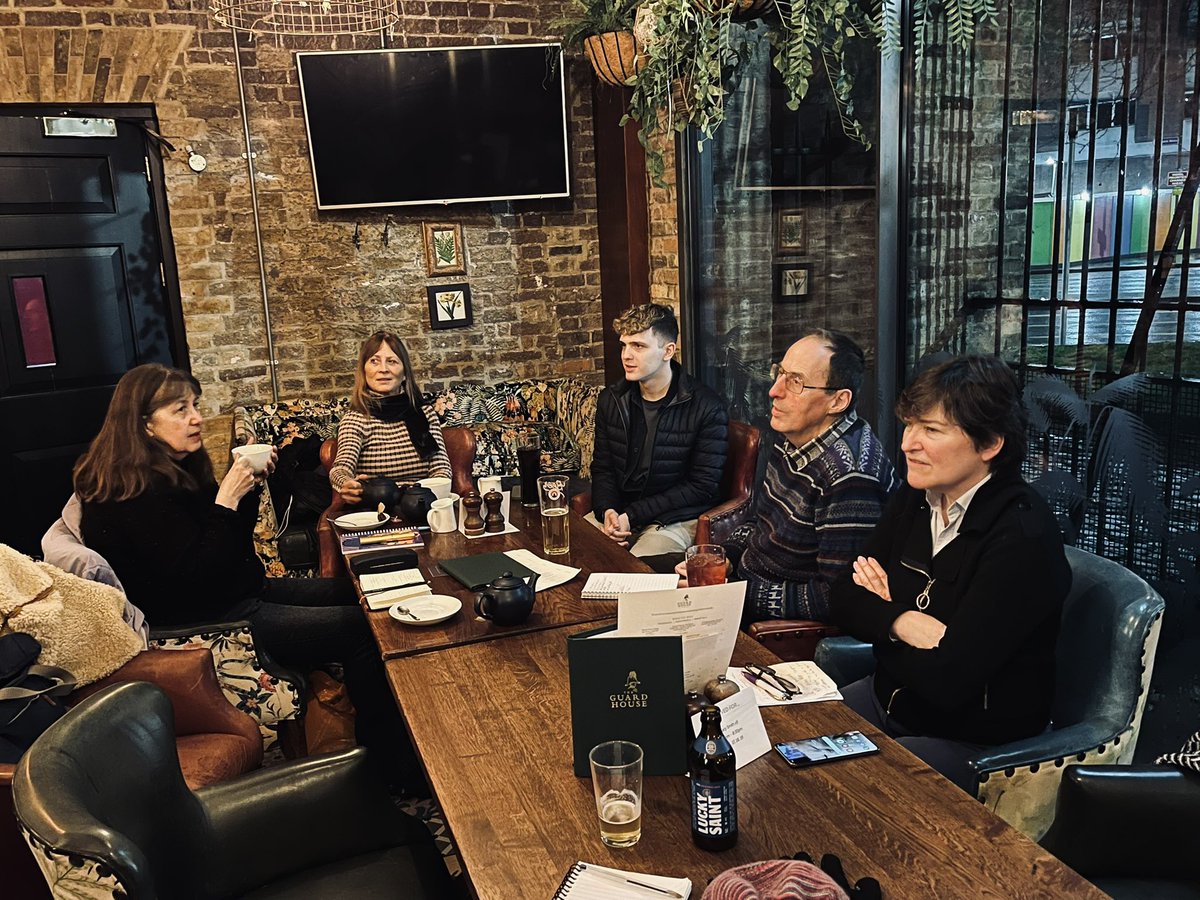 It was fantastic to welcome <a href="/natehiggins/">Nate Higgins</a> to our meeting.Such  an inspirational &amp; hard working councillor who has done sterling work since being elected, including using the law to challenge Newham council to implement the right of all parties to be represented on all committees.