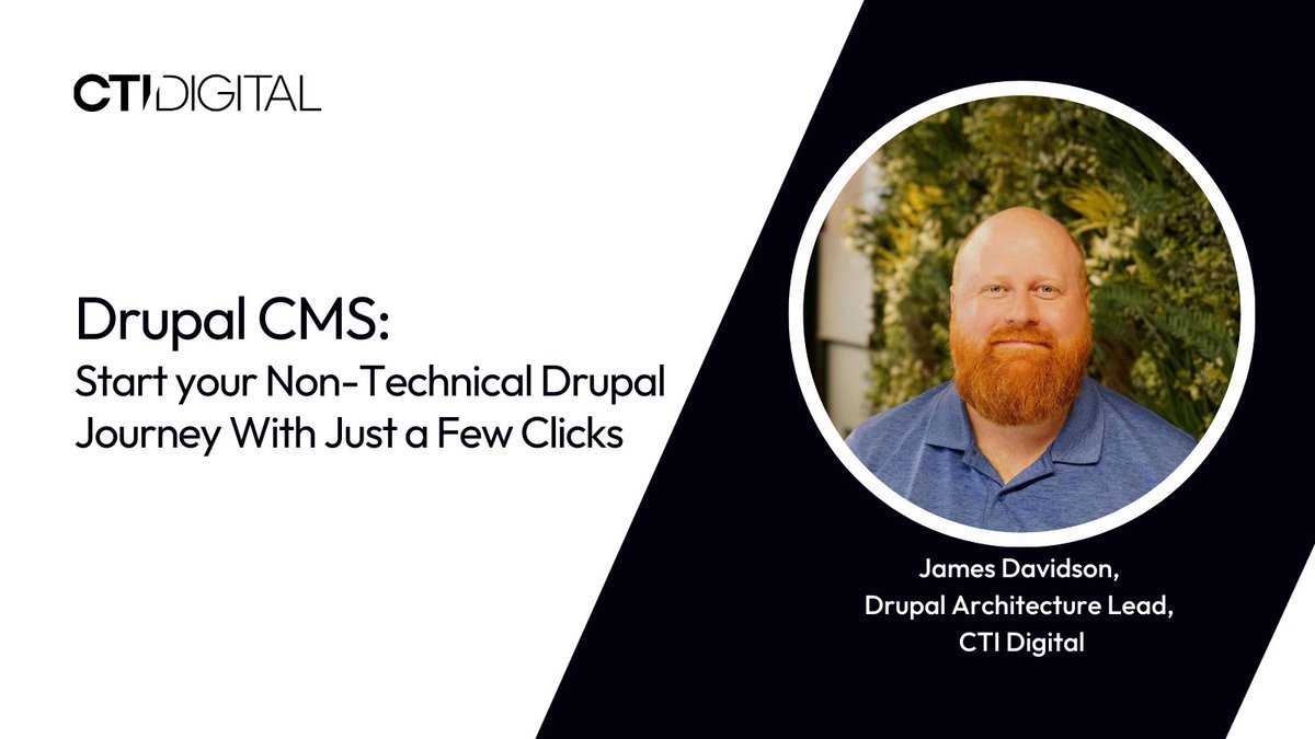 A new era for non-technical users!

The latest advancements in Drupal CMS are set to transform your experience, enabling you to get started with just a few clicks. 

Learn how these innovations will change the game for you 👇

hubs.la/Q02_VBF60